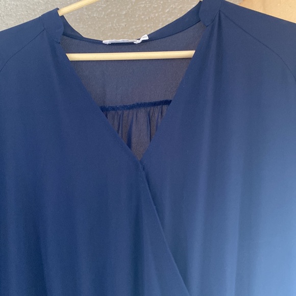 Dark Blue Lush Dress Sz L - Picture 2 of 5